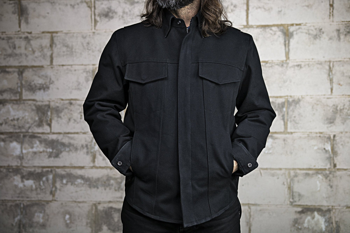 Mercer Canvas Motorcycle Shirt