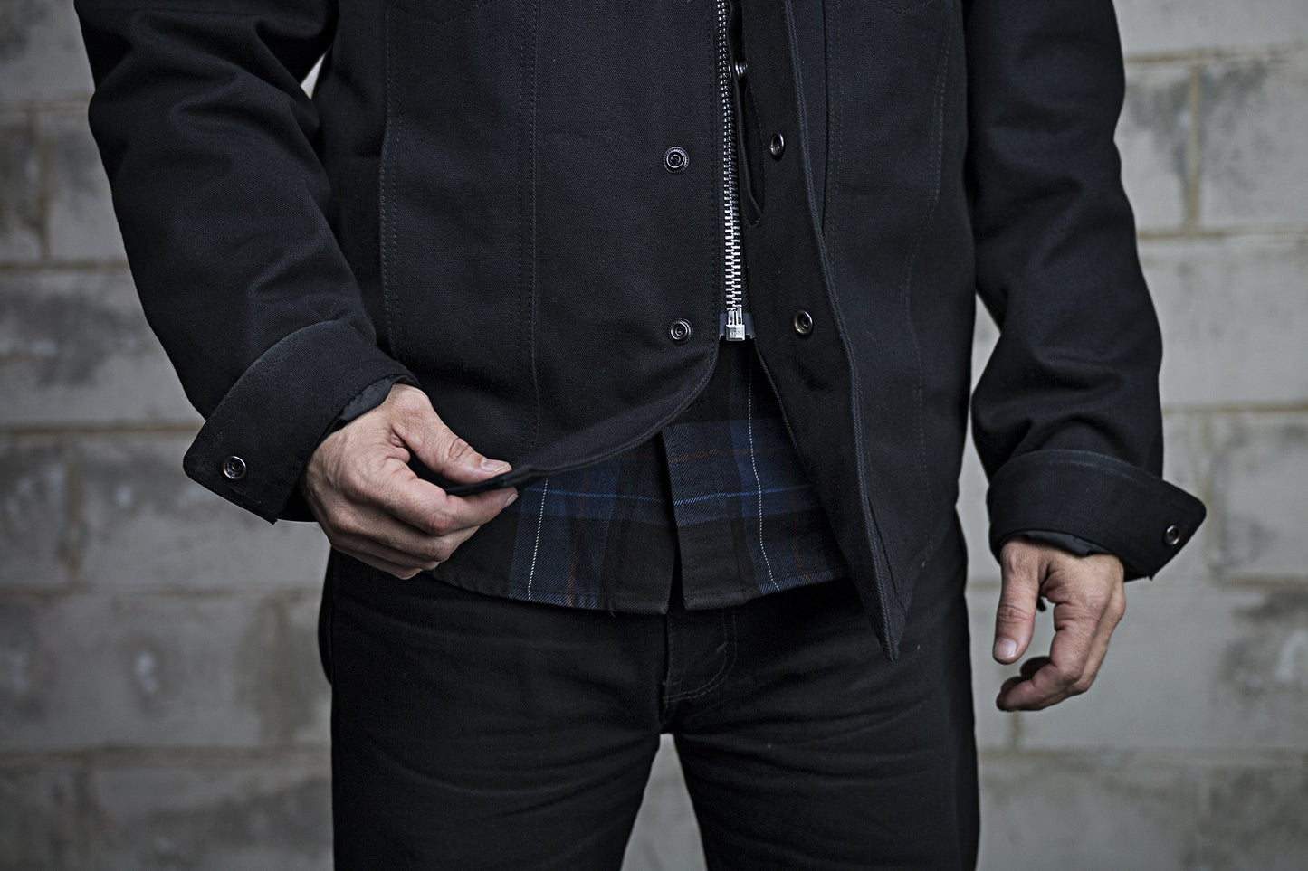 Mercer Canvas Motorcycle Shirt